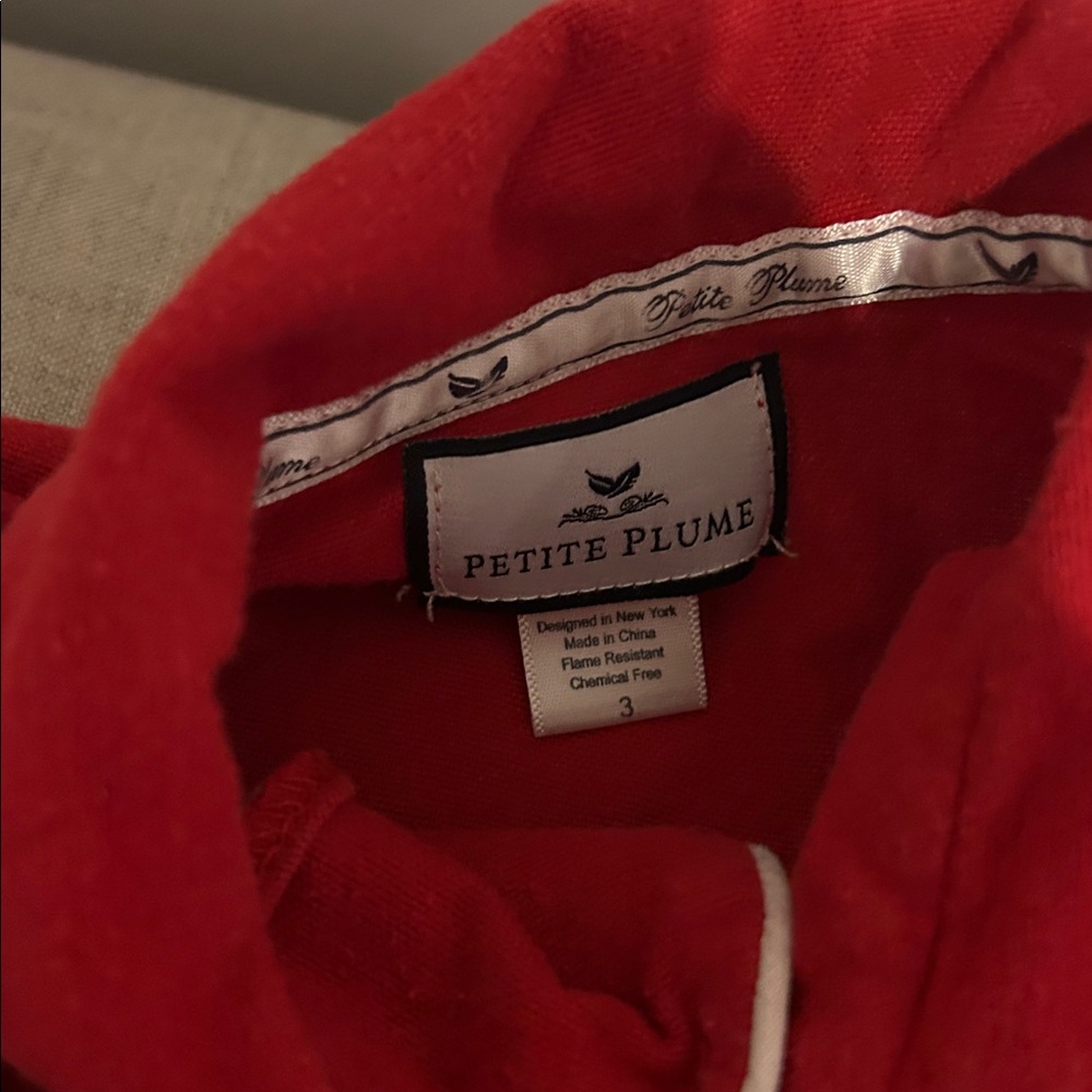 Petite plum Red and Blue Kids Pajama Sets bundle of 6 pajamas - Picture 4 of 5